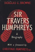 Cover of Sir Travers Humphreys: A Biography
