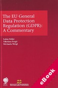 Cover of The EU General Data Protection Regulation (GDPR): A Commentary (eBook)