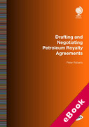 Cover of Special Report: Drafting and Negotiating Petroleum Royalty Agreements (eBook)