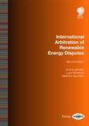 Cover of International Arbitration of Renewable Energy Disputes