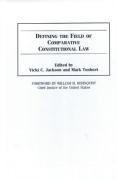 Cover of Defining the Field of Comparative Constitutional Law