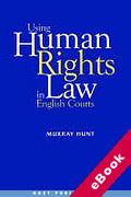 Cover of Using Human Rights Law in English Courts (eBook)