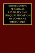 Cover of Personal Liability and Disqualification of Company Directors