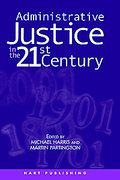 Cover of Administrative Justice in the 21st Century