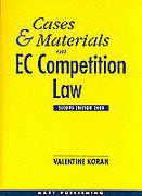 Cover of Cases and Materials on EC Competition Law