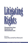 Cover of Litigating Rights