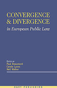 Cover of Convergence and Divergence in European Public Law