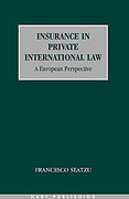 Cover of Insurance in Private International Law: A European Perspective