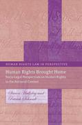 Cover of Human Rights Brought Home: Socio-Legal Perspectives of Human Rights in the National Context