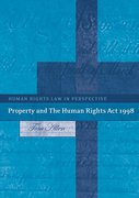 Cover of Property and the Human Rights Act 1998