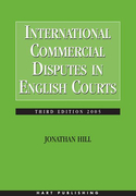 Cover of International Commercial Disputes in English Courts