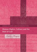 Cover of Human, Rights, Culture and the Rule of Law