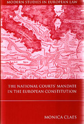 Cover of The National Courts' Mandate in the European Constitution