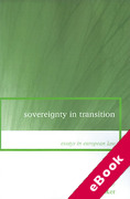 Cover of Sovereignty in Transition: Essays in European Law (eBook)