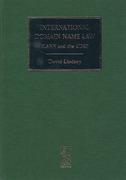 Cover of International Domain Name Law: ICANN and the UDRP