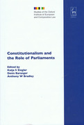 Cover of Constitutionalism and the Role of Parliaments