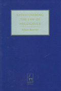 Cover of Rediscovering the Law of Negligence
