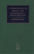 Cover of Fundamentals of Patent Law: Interpretation and Scope of Protection