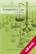 Cover of Comparative Law A Handbook (eBook)