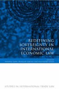 Cover of Redefining Sovereignty in International Economic Law