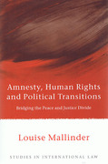 Cover of Amnesty, Human Rights and Political Transitions: Bridging the Peace and Justice Divide