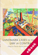 Cover of Landmark Cases in the Law of Contract (eBook)