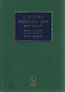 Cover of European State Aid Law and Policy 2nd ed