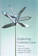 Cover of Exploring Contract Law