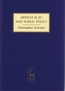 Cover of Article 81 EC and Public Policy