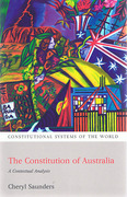 Cover of The Constitution of Australia: A Contextual Analysis