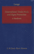 Cover of International Trade Mark and Signs Protection: A Handbook