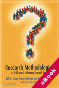 Cover of Research Methodologies in EU and International Law (eBook)