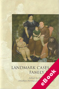 Cover of Landmark Cases in Family Law (eBook)