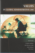 Cover of Values in Global Administrative Law