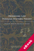 Cover of Observing Law through Systems Theory (eBook)