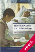 Cover of Informal Carers and Private Law (eBook)