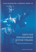 Cover of Hybrid and Internationalised Criminal Tribunals: Selected Jurisdictional Issues