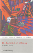 Cover of The Constitution China: A Contextual Analysis