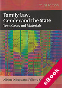 Cover of Family Law, Gender and the State: Text, Cases and Materials 3rd ed (eBook)