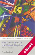 Cover of The Constitution of the United Kingdom: A Contextual Analysis 2nd ed (eBook)