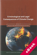 Cover of Criminological and Legal Consequences of Climate Change: (eBook)