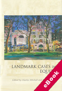 Cover of Landmark Cases in Equity (eBook)