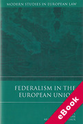 Cover of Federalism in the European Union (eBook)