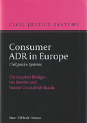 Cover of Consumer ADR in Europe