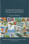 Cover of Cambridge Yearbook of European Legal Studies Volume 14, 2011-2012