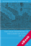 Cover of The Legal Reasoning of the Court of Justice of the EU (eBook)
