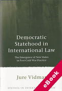 Cover of Democratic Statehood in International Law: The Emergence of New States in Post-Cold War Practice (eBook)