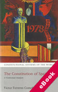 Cover of The Constitution of Spain: A Contextual Analysis (eBook)