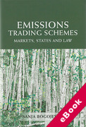 Cover of Emissions Trading Schemes: Markets, States and Law (eBook)