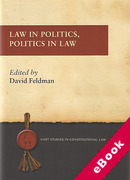 Cover of Law in Politics, Politics in Law (eBook)